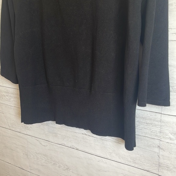 Cable & Gauge Beaded Neck Pull Over Sweater l SIZE XL - Picture 4 of 8